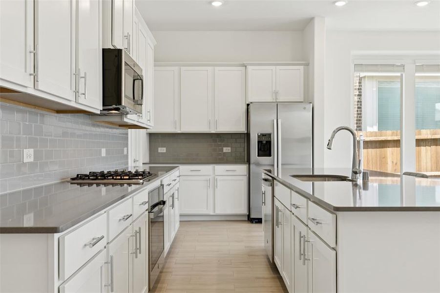 Furnished interior view inside a new home in Northlake Estates: Brookstone Collection, Little Elm (Image 14).