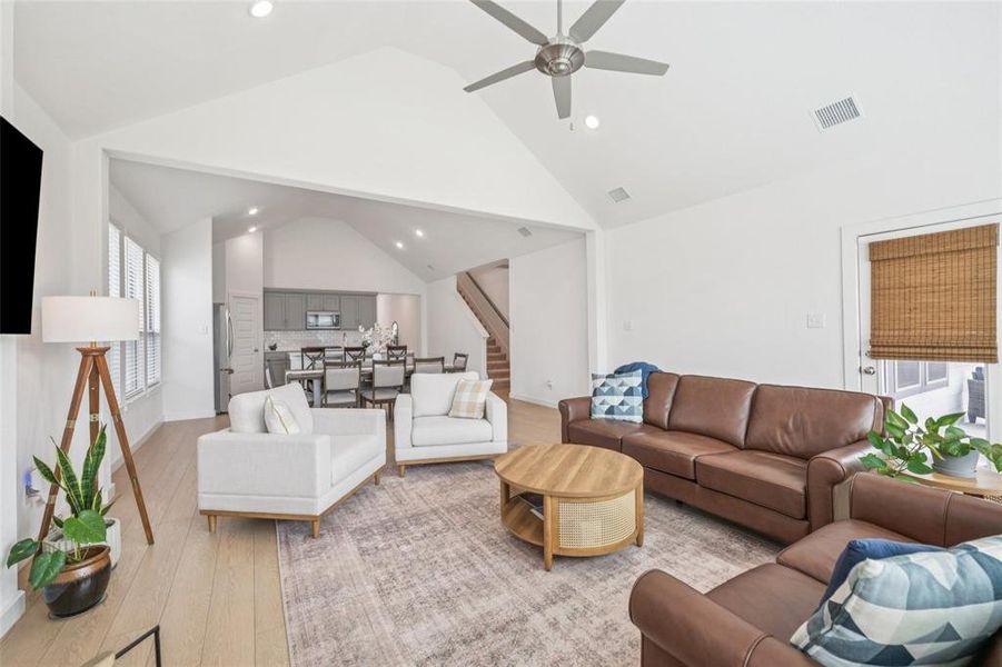 Furnished interior view inside a new home in , Fort Worth (Image 28).