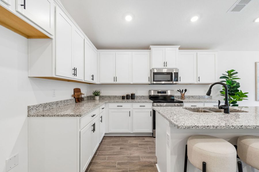 Furnished interior view inside a new home in Abbey Glen, Dade City (Image 14).
