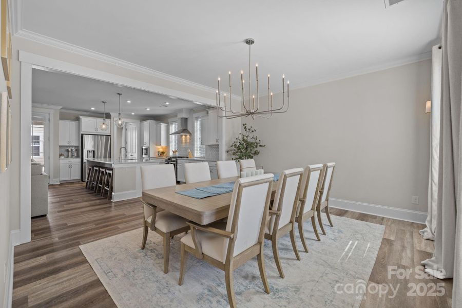 Furnished interior view inside a new home in Riverwalk, Rock Hill (Image 16).