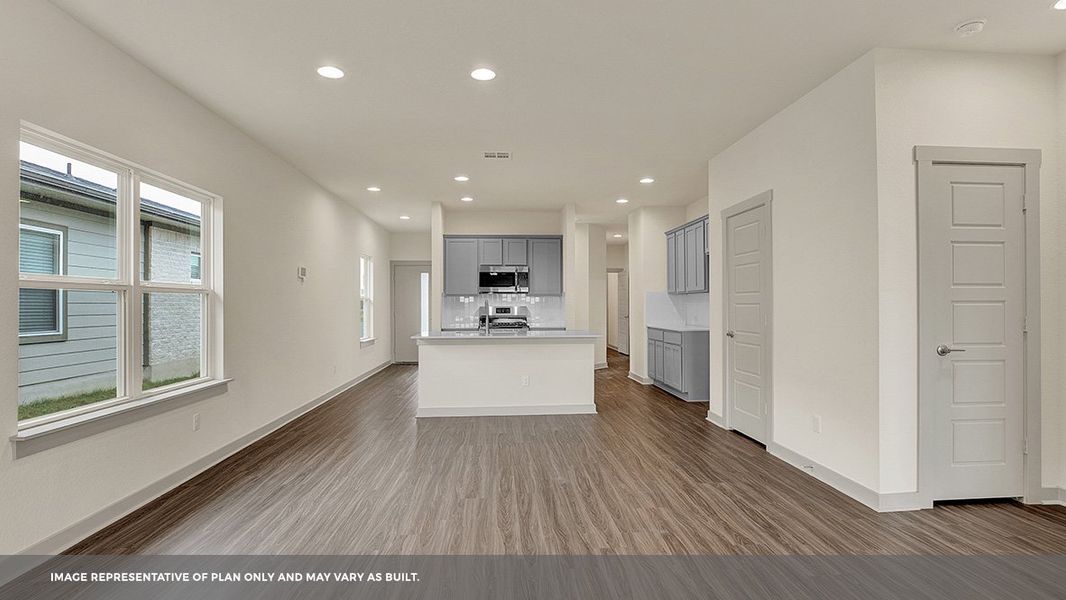 Spacious, unfurnished interior of a new home in Frontier, Mustang Ridge (Image 15). Spacious, unfurnished interior of a new home in Frontier, Mustang Ridge (Image 15).