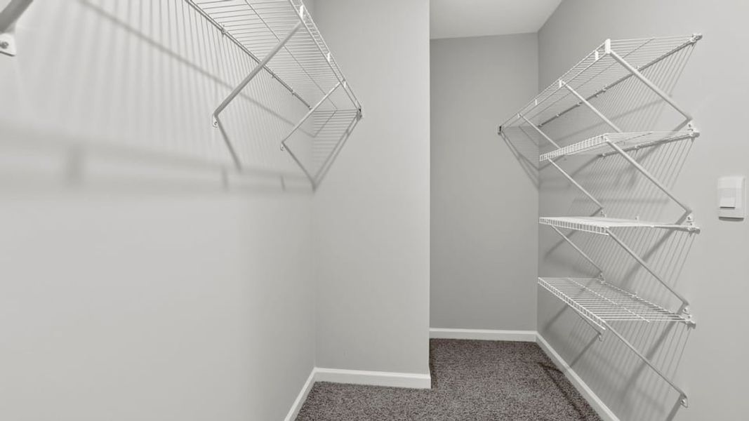 Spacious, unfurnished interior of a new home in Bentley Park, Greenwood (Image 34). Spacious, unfurnished interior of a new home in Bentley Park, Greenwood (Image 34).