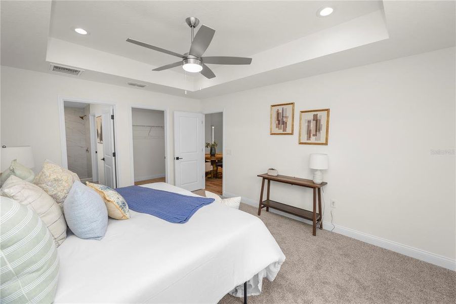 Furnished interior view inside a new home in , Eagle Lake (Image 7).