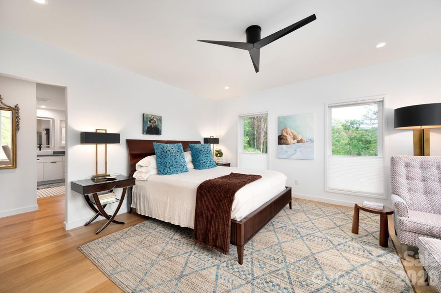 Furnished interior view inside a new home in , Asheville (Image 14).