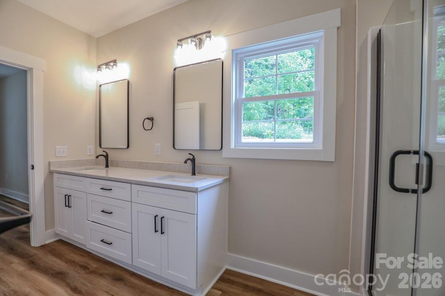 Furnished interior view inside a new home in , Morganton (Image 13).