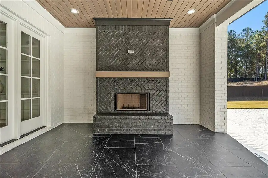 Exterior details and patio area of a home in , Bethlehem (Image 21).