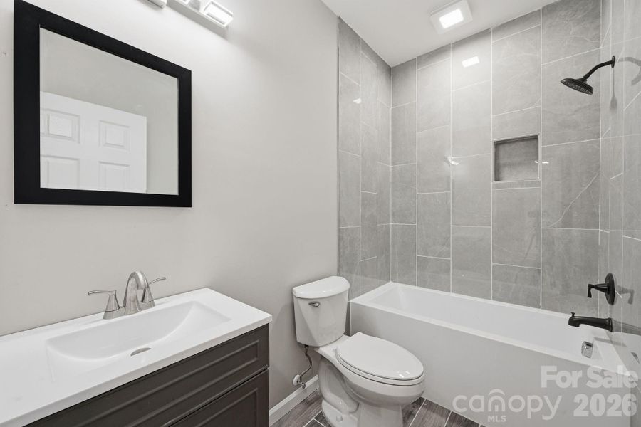 Furnished interior view inside a new home in , York (Image 11).