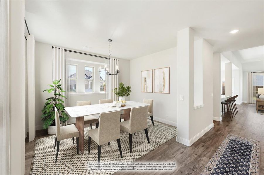 Furnished interior view inside a new home in Hulen Trails Classic 50, Fort Worth (Image 11). Furnished interior view inside a new home in Hulen Trails Classic 50, Fort Worth (Image 11).