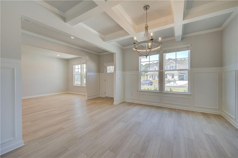 Spacious, unfurnished interior of a new home in Grandview at Millers Mill, Stockbridge (Image 16).