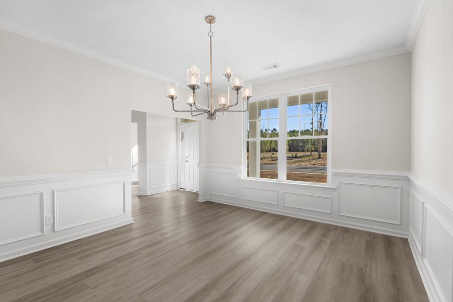 Spacious, unfurnished interior of a new home in Ramsey Landing, Rincon (Image 18). Spacious, unfurnished interior of a new home in Ramsey Landing, Rincon (Image 18).