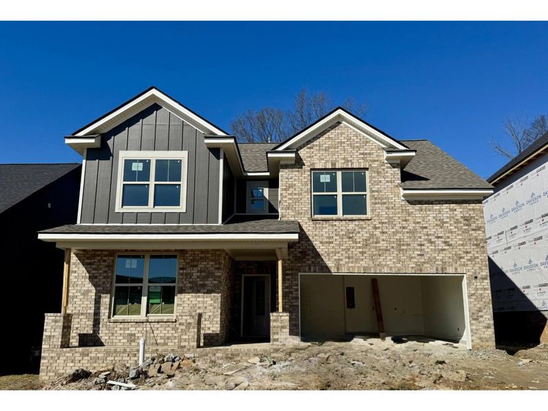 In-progress construction of a new home in Woods Crossing, Gallatin, TN (Image 78).