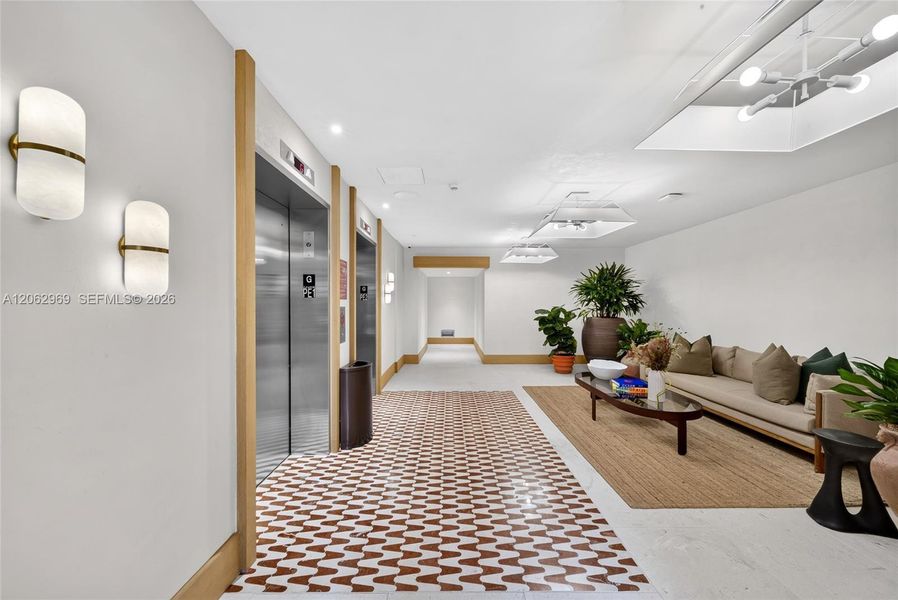 Furnished interior view inside a new home in , Bay Harbor Islands (Image 13).
