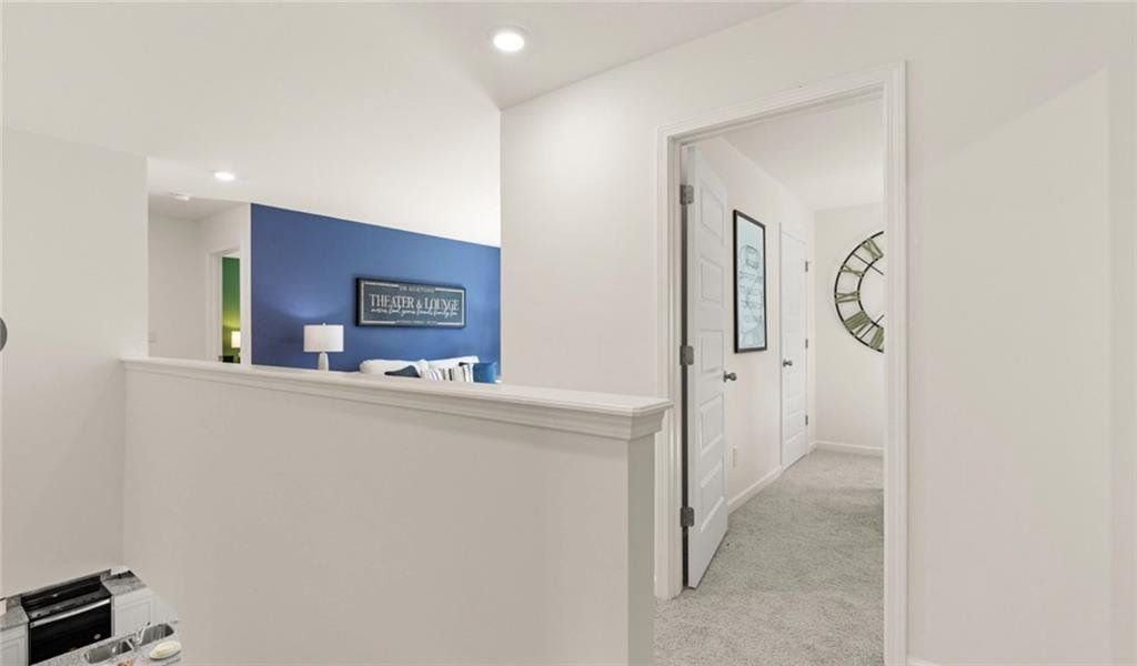 Furnished interior view inside a new home in Twin Lakes, Hoschton (Image 6).