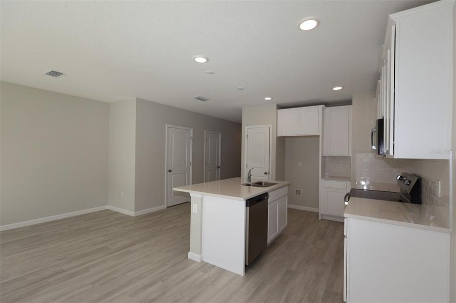 Furnished interior view inside a new home in Tyson Ranch, Orlando (Image 5).