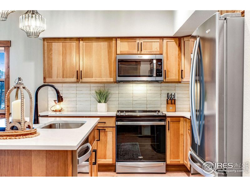 Close-up of interior finishes inside a home in , Estes Park (Image 20).