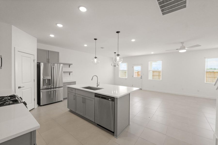 Furnished interior view inside a new home in Aspire at The Hills of Town Creek, Montgomery (Image 5).