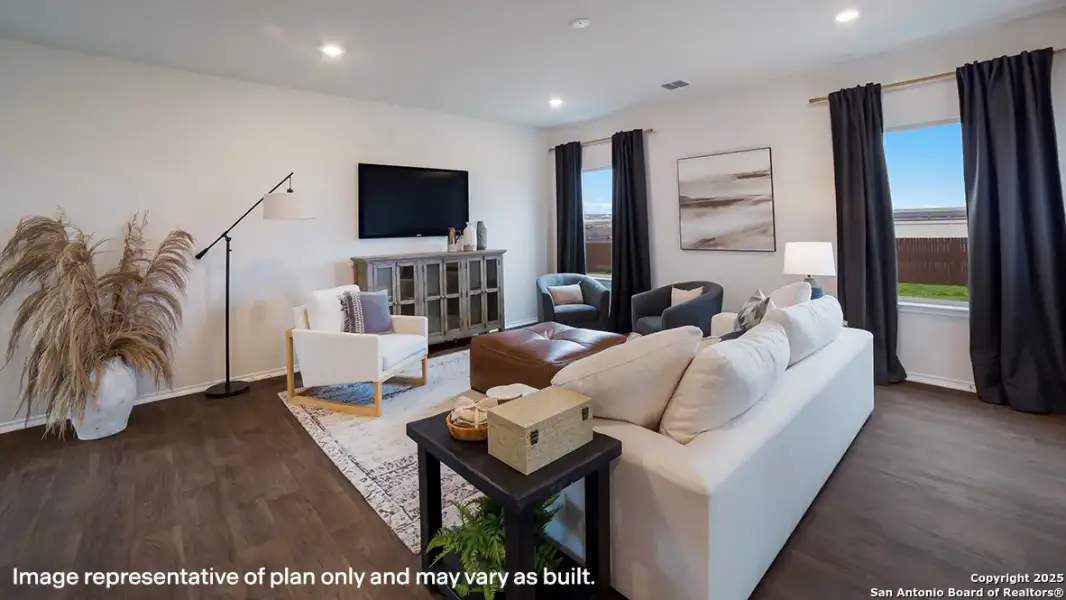 Furnished interior view inside a new home in , San Antonio (Image 14).
