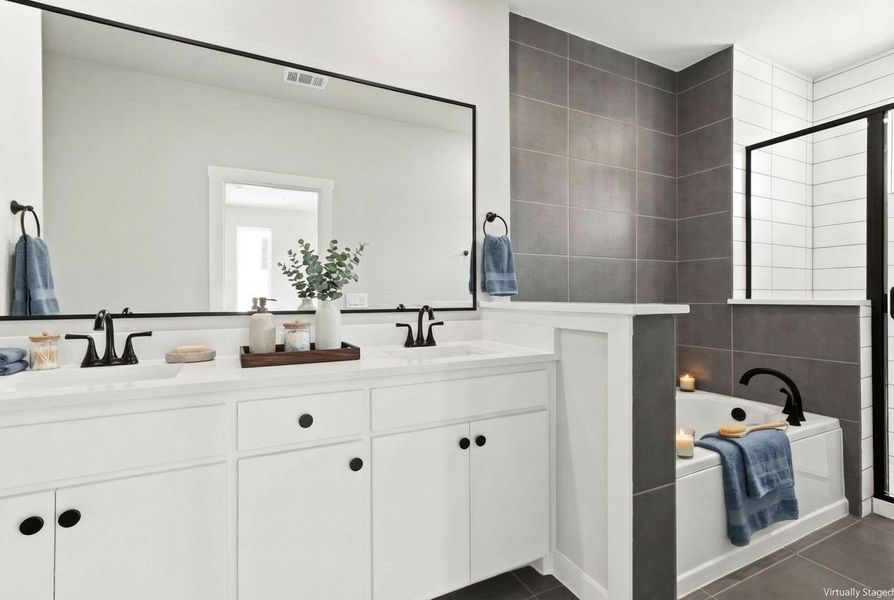Furnished interior view inside a new home in Ten Mile Creek, Celina (Image 17).