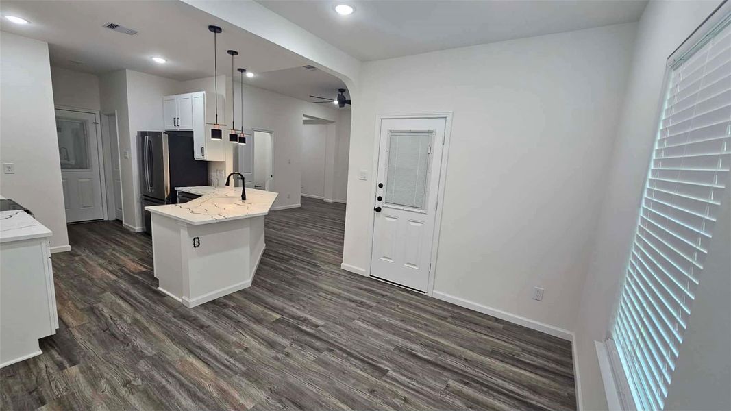 Furnished interior view inside a new home in , Kenefick (Image 6).