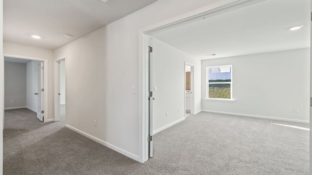 Spacious, unfurnished interior of a new home in Woodhaven, Spartanburg (Image 19).