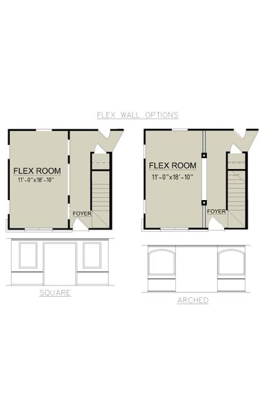 Greybeard Floor Plan Options | Ernest Homes