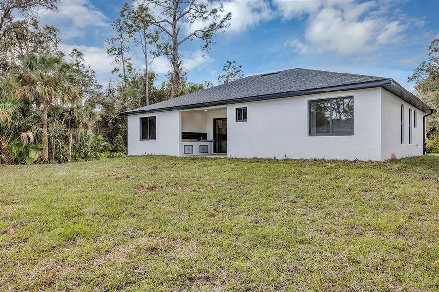Exterior details and patio area of a home in , Port Charlotte (Image 23). Exterior details and patio area of a home in , Port Charlotte (Image 23).