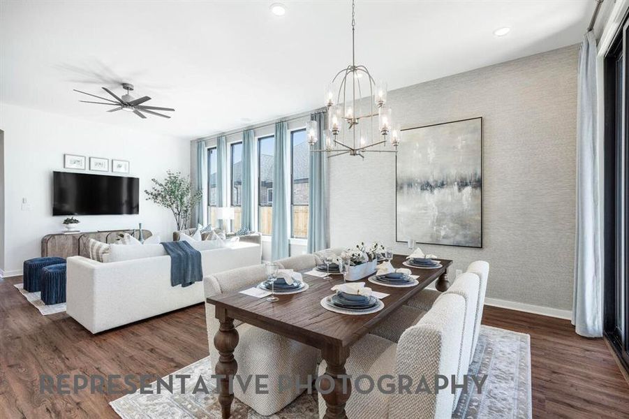 Furnished interior view inside a new home in Goodland, Venus (Image 27).