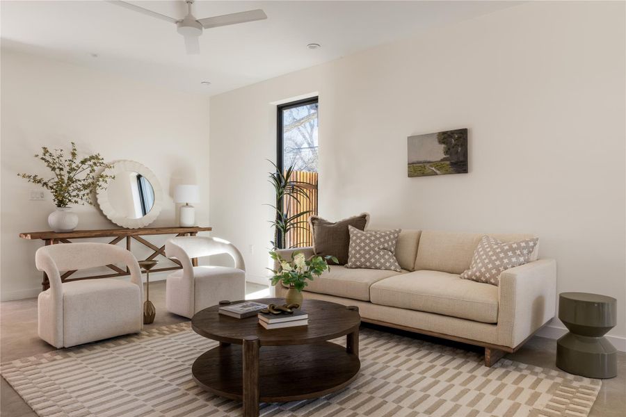 Furnished interior view inside a new home in , Austin (Image 4).