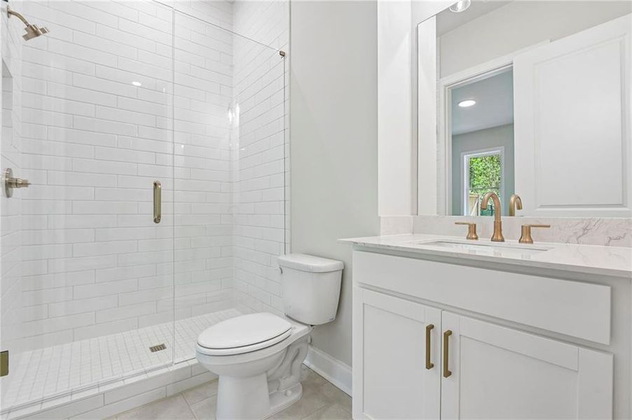 Furnished interior view inside a new home in Waterside, Peachtree Corners (Image 14).