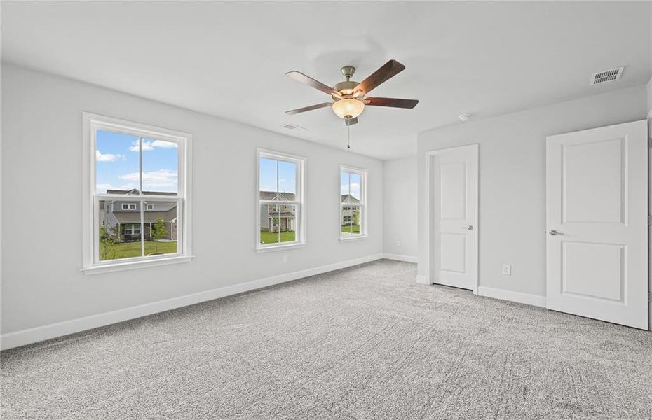 Spacious, unfurnished interior of a new home in Anderson Point, McDonough (Image 22).