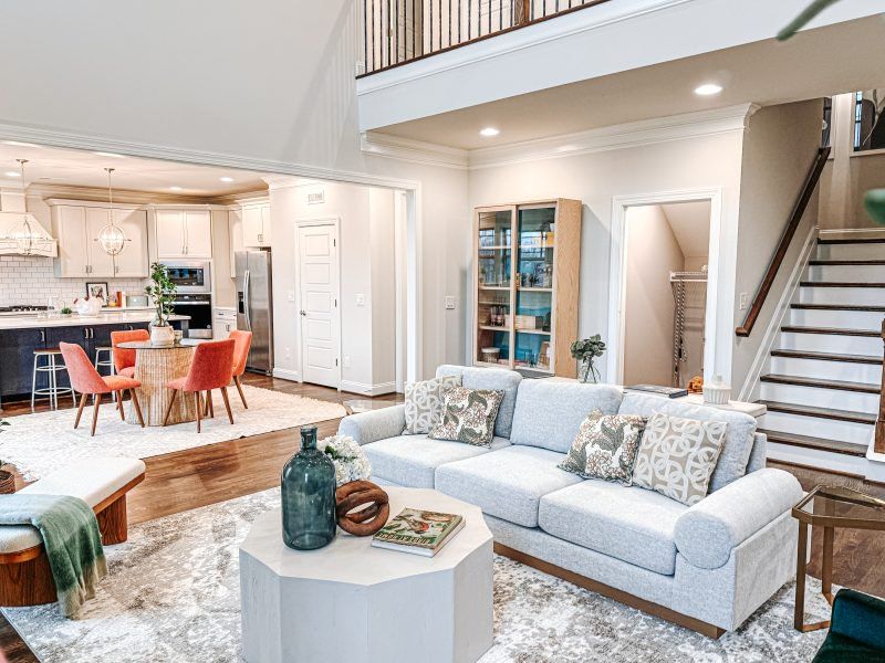 Representative furnished interior of a home built from the Lancaster by Keystone Homes NC in Preserve at Carriage Cove, Oak Ridge (Image 37). Representative furnished interior of a home built from the Lancaster by Keystone Homes NC in Preserve at Carriage Cove, Oak Ridge (Image 37).
