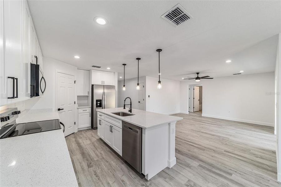 Furnished interior view inside a new home in , Ocala (Image 16).