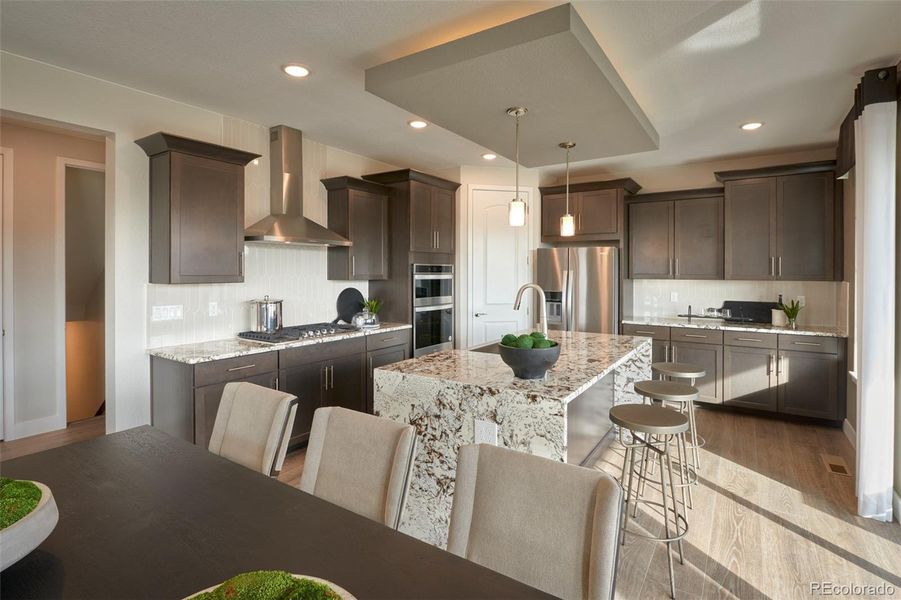 Furnished interior view inside a new home in , Aurora (Image 15).