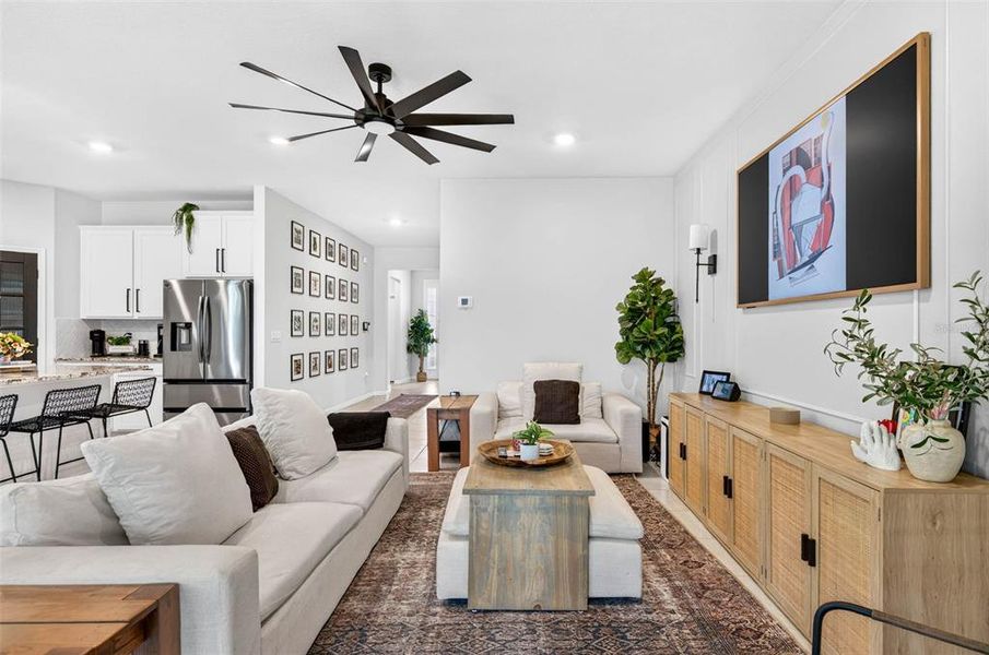 Furnished interior view inside a new home in Bella Lago, Parrish (Image 9).