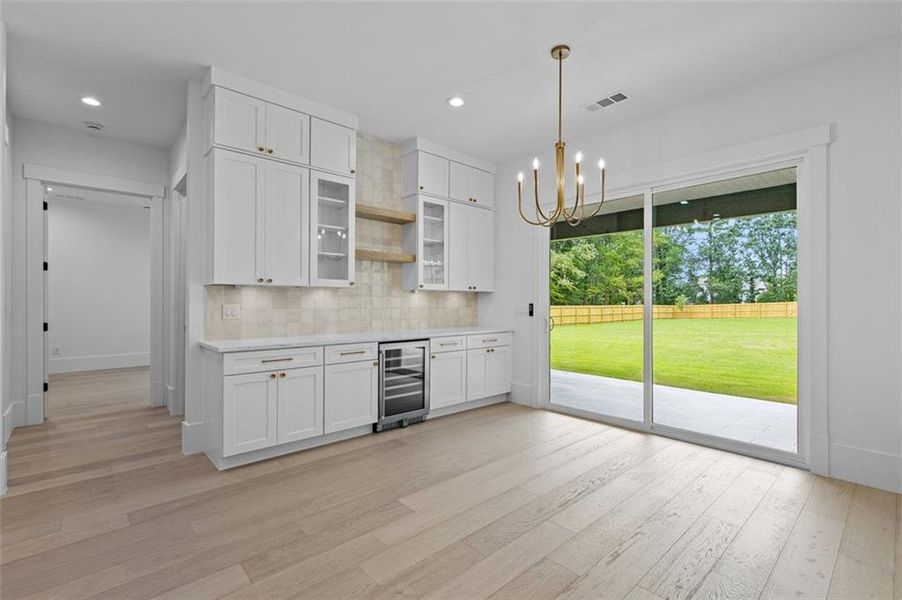 Furnished interior view inside a new home in , Dacula (Image 16).