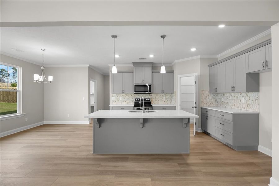 Furnished interior view inside a new home in Windsor, North Augusta (Image 6).
