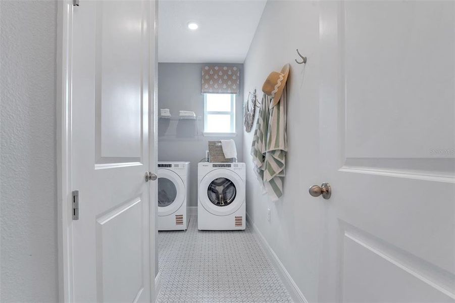 Furnished interior view inside a new home in Green Key Village, Lady Lake (Image 14).