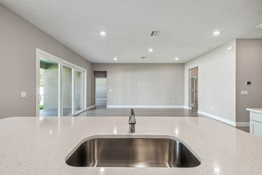 Furnished interior view inside a new home in Pinecone Reserve, Brooksville (Image 13).
