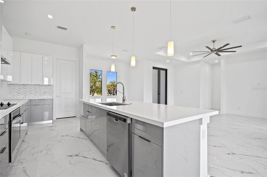 Furnished interior view inside a new home in , Punta Gorda (Image 4).