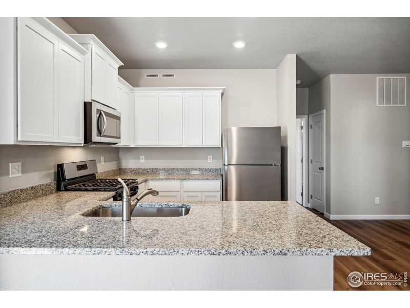 Furnished interior view inside a new home in Hidden Creek, Frederick (Image 3).