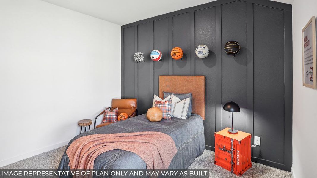 Furnished interior view inside a new home in Porters Mill, New Caney (Image 10).