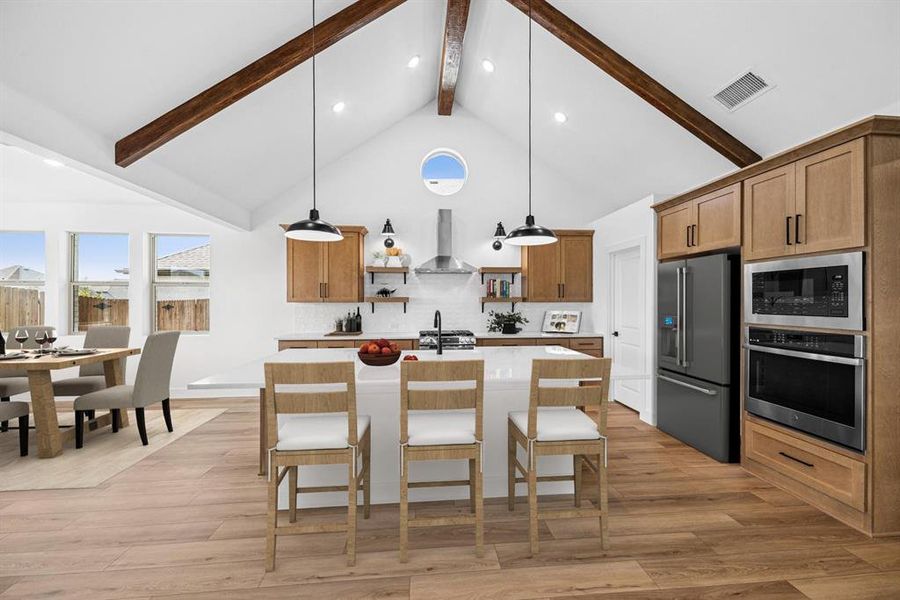 Furnished interior view inside a new home in Elevon, Lavon (Image 13). Furnished interior view inside a new home in Elevon, Lavon (Image 13).