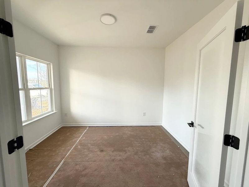 Study featuring AW Collection® Oxford - A quiet retreat with depth and warmth.