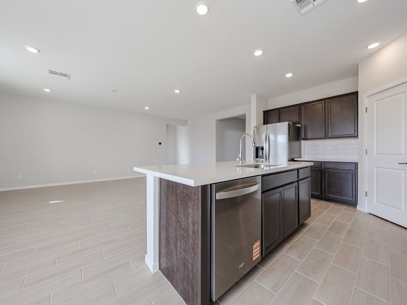 A kitchen with stainless steel appliances. A kitchen with stainless steel appliances.