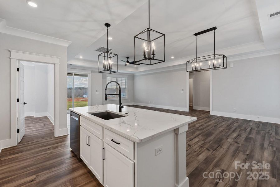 Furnished interior view inside a new home in Stoneridge Hills, Rock Hill (Image 3). Furnished interior view inside a new home in Stoneridge Hills, Rock Hill (Image 3).