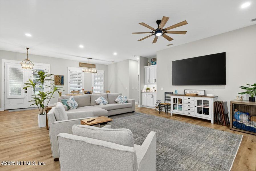Furnished interior view inside a new home in , Fernandina Beach (Image 27).