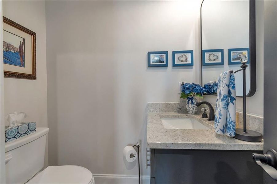 Furnished interior view inside a new home in , Dacula (Image 24).