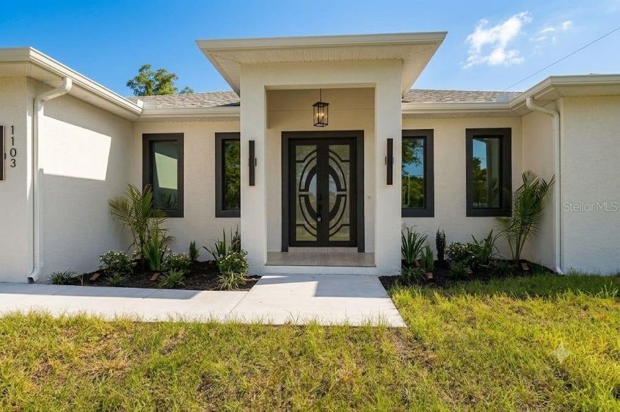 Exterior details and patio area of a home in , Brandon (Image 3).