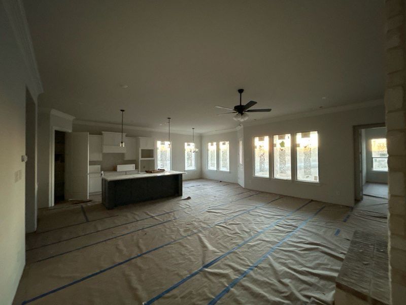 In-progress construction of a new home in Creekview Addition, Van Alstyne, TX (Image 8).