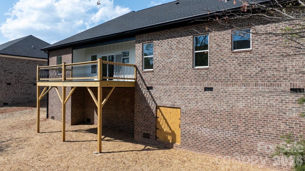 Exterior details and patio area of a home in , Conover (Image 25). Exterior details and patio area of a home in , Conover (Image 25).